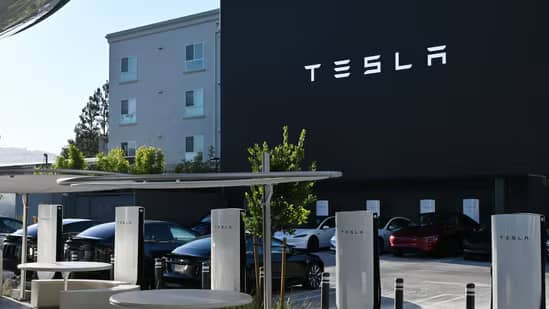 The first Tesla showroom opens today at BKC, Mumbai.